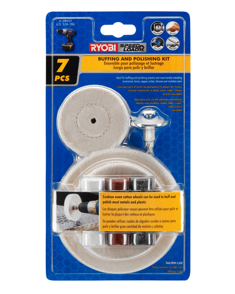 7 PC. Buffing Kit Image 2