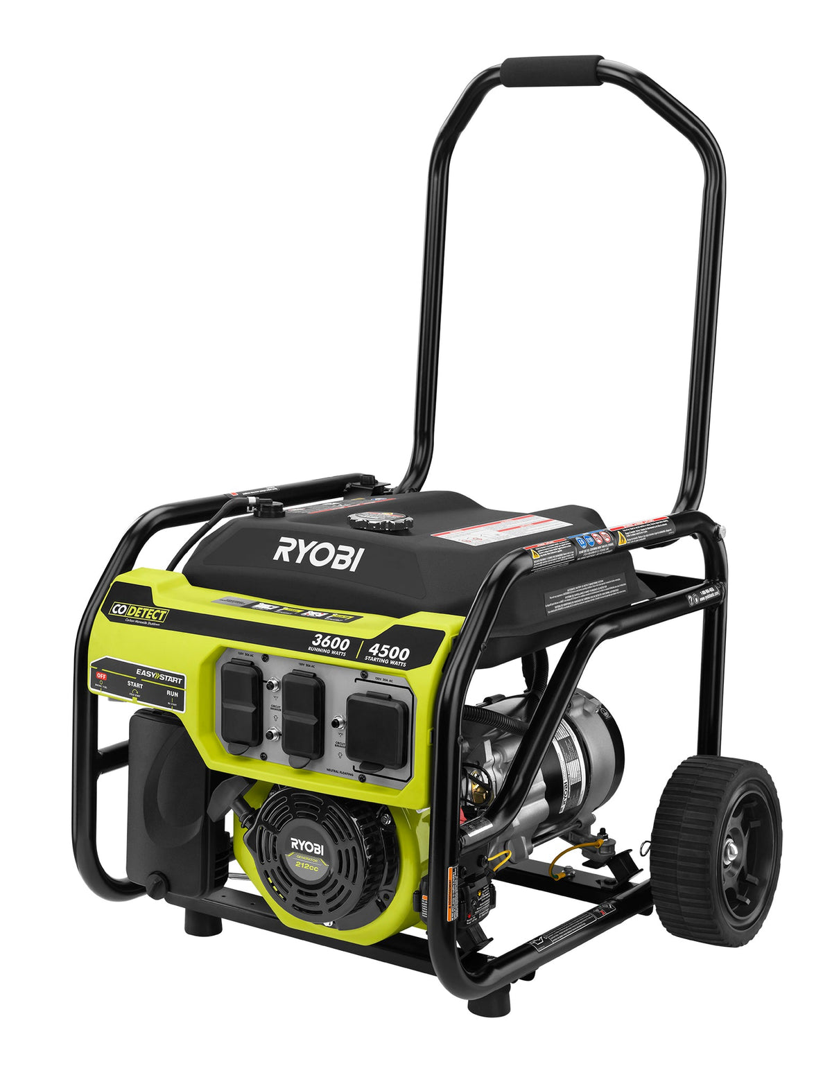 3600-Watt Generator with CO Shutdown Sensor image