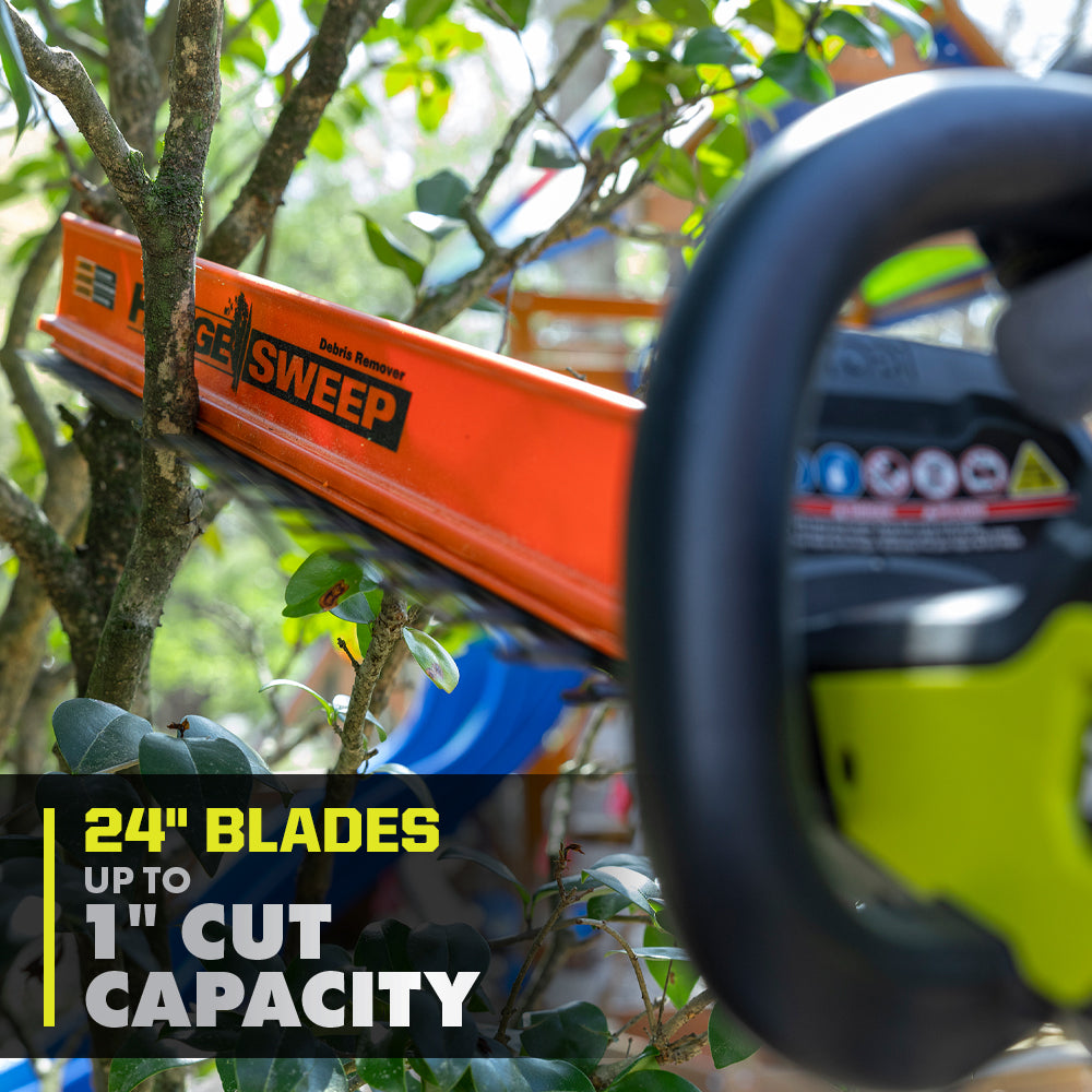 18V ONE+ HP BRUSHLESS WHISPER SERIES 24" HEDGE TRIMMER Image 7