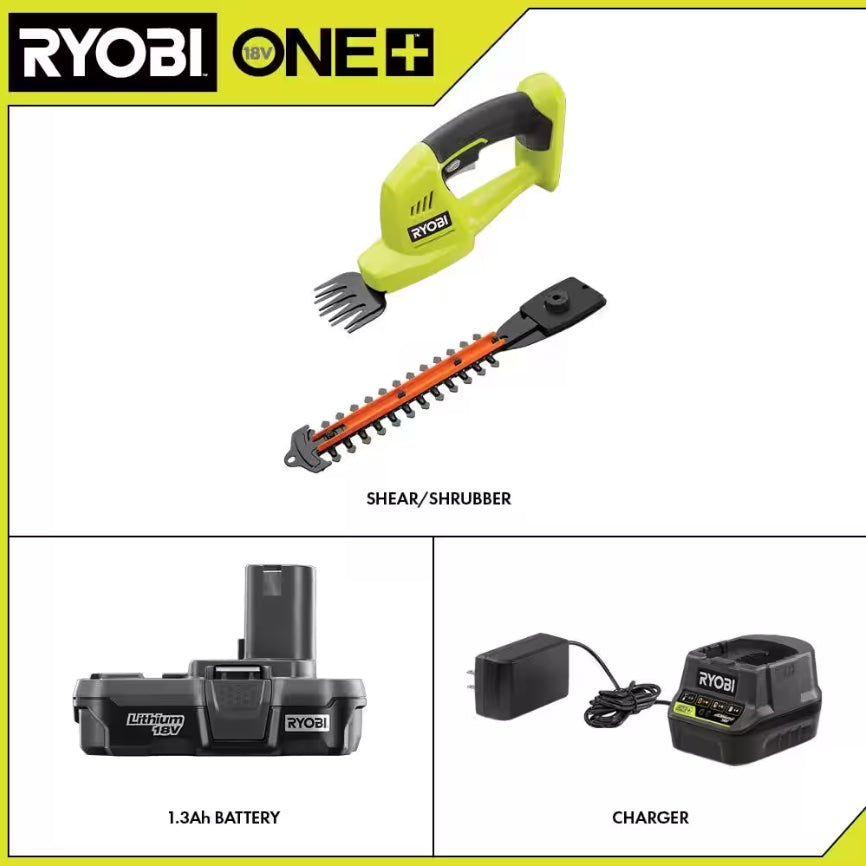 18V ONE+ SHEAR/SHRUBBER KIT Image 2