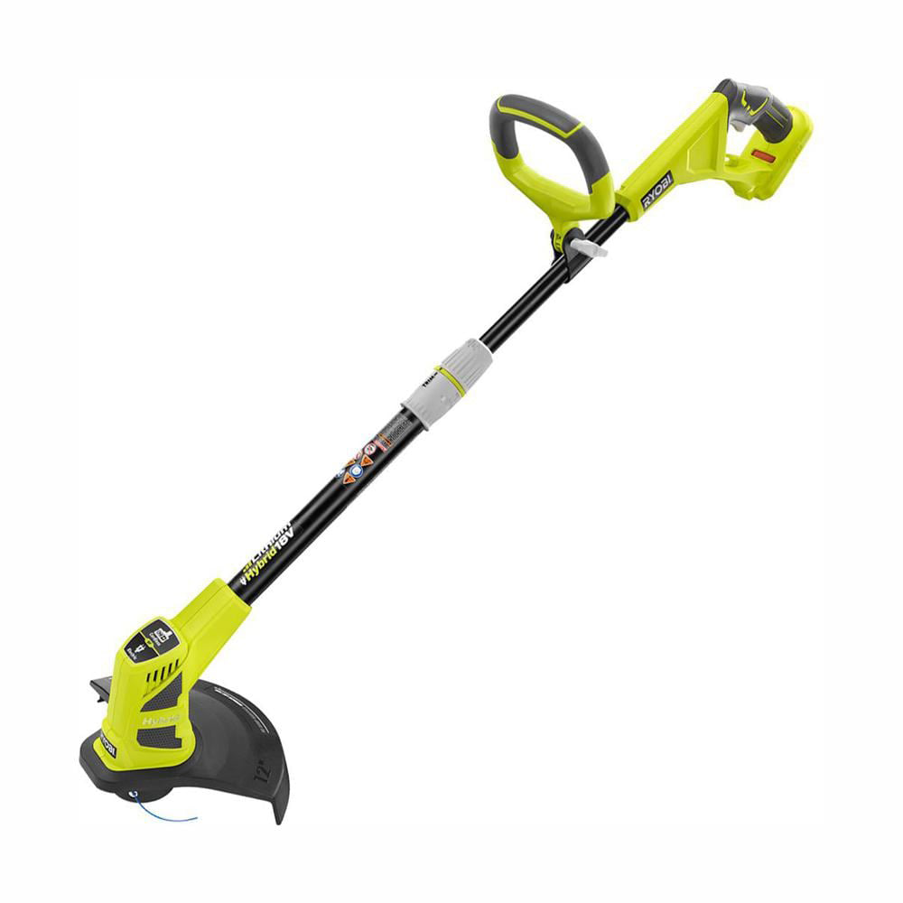 18V Hybrid String Trimmer, Tool on