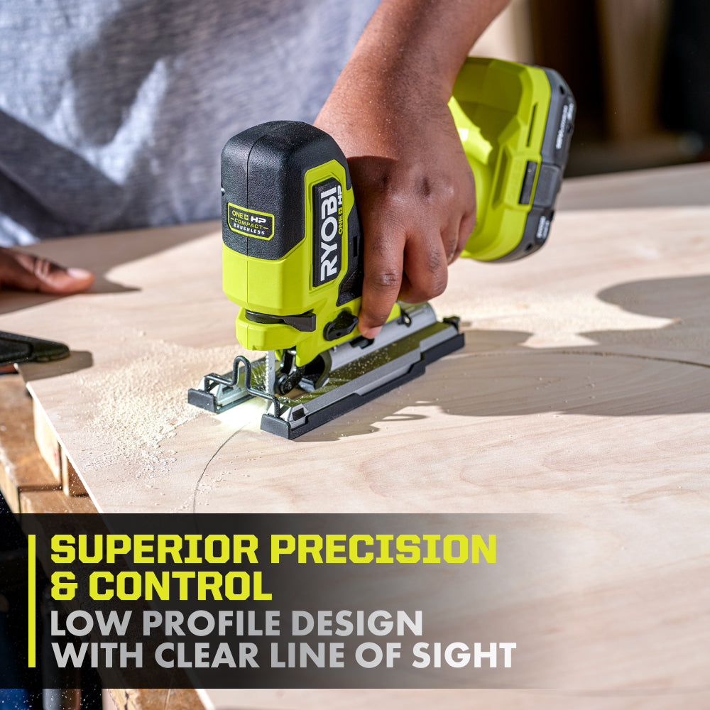 18V ONE+ HP COMPACT BRUSHLESS BARREL GRIP JIG SAW Image 5