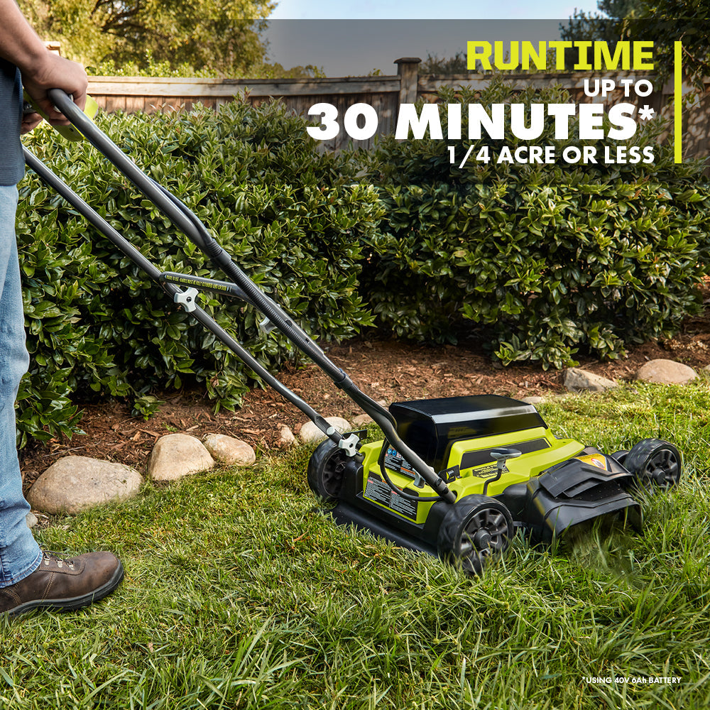40V 18" 2-IN-1 PUSH MOWER KIT Image 5