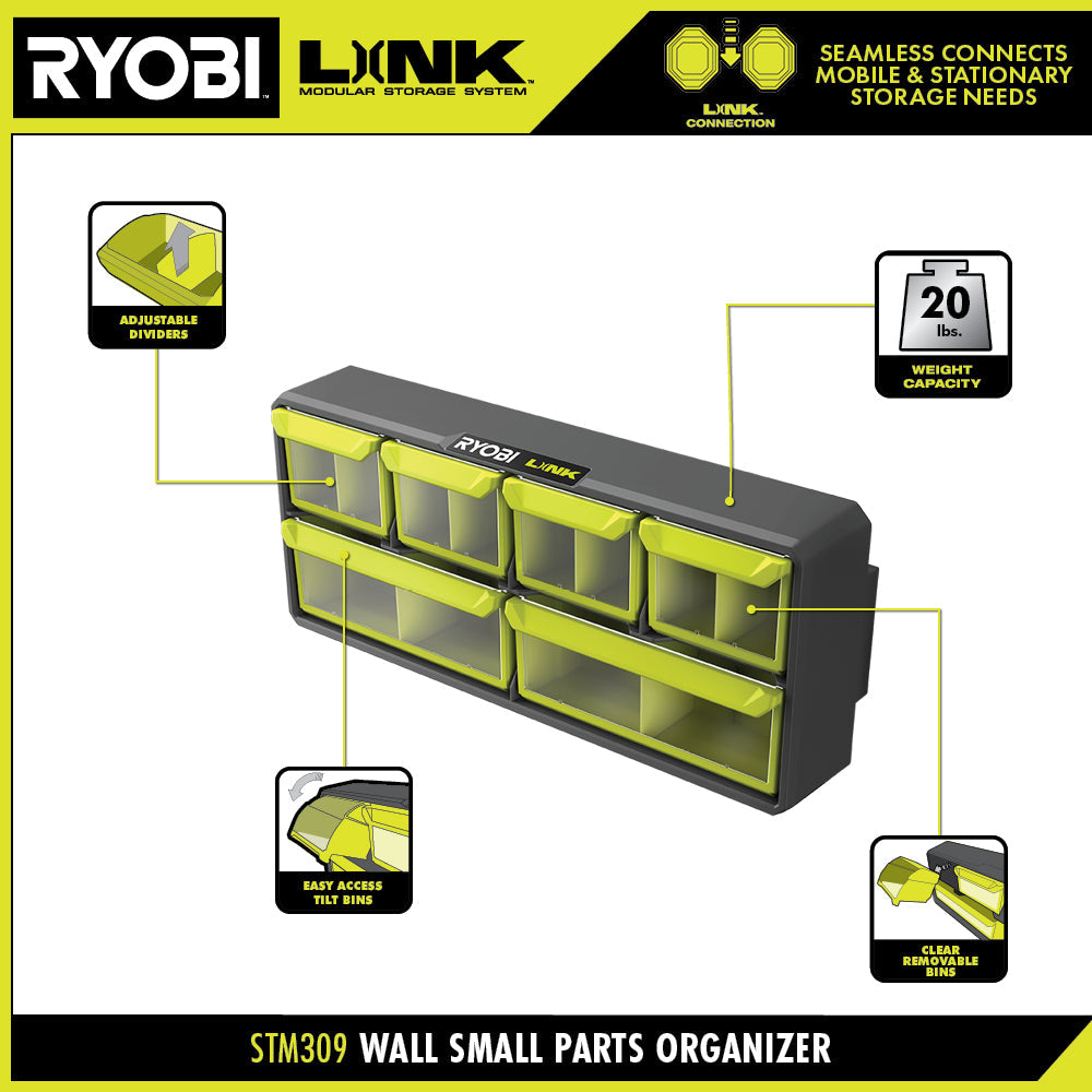 LINK WALL SMALL PARTS ORGANIZER Image 3