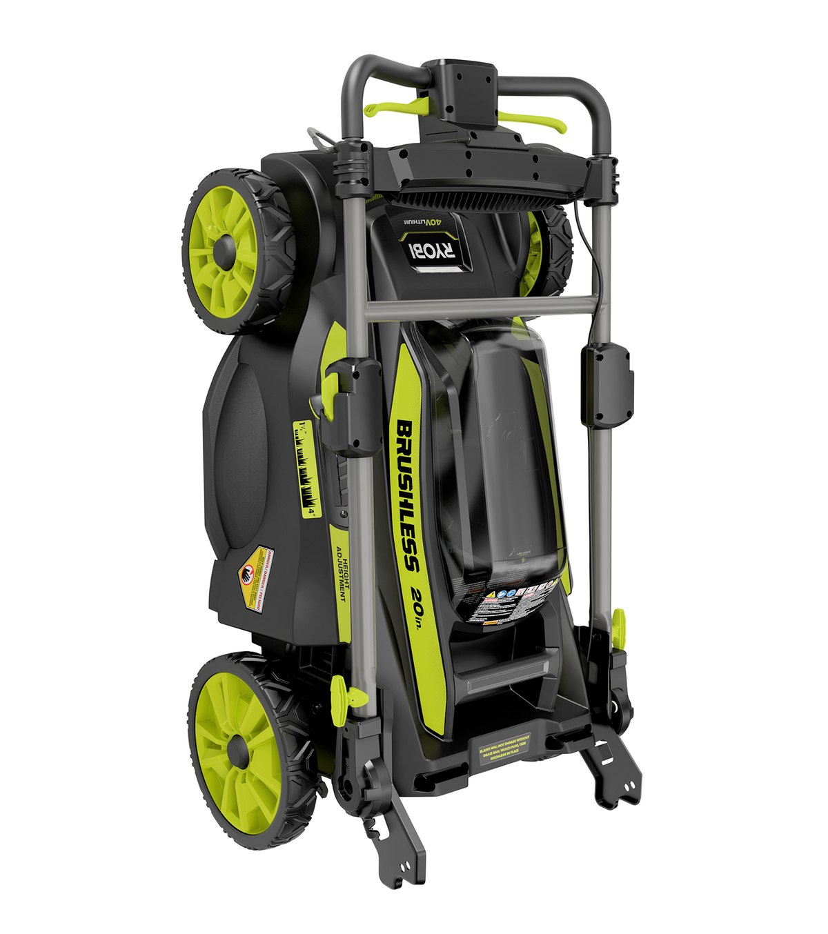 40V BRUSHLESS 20" SELF-PROPELLED LAWN MOWER Image 7