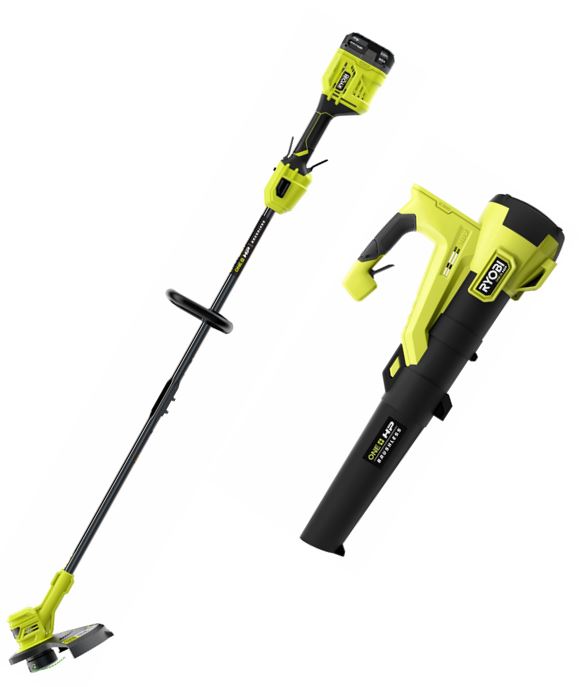 18V ONE+™ Brushless STRING TRIMMER & BLOWER Kit Image 1