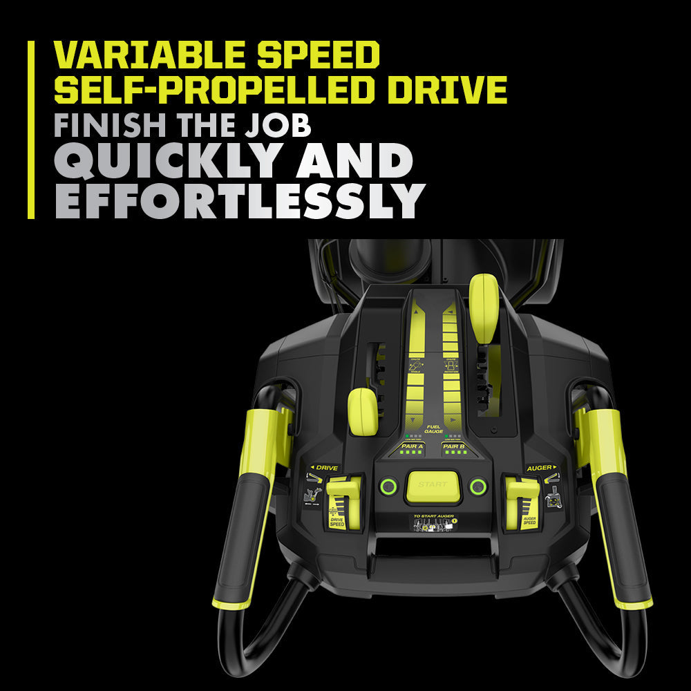 40V HP Brushless Whisper Series 24” Two-Stage Snow Blower Kit Image 9