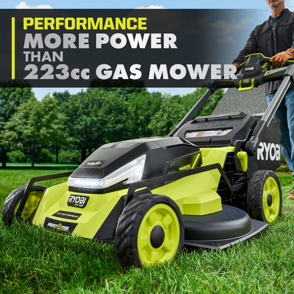 80V HP BRUSHLESS 30" SELF-PROPELLED MULTI-BLADE MOWER KIT Image 5