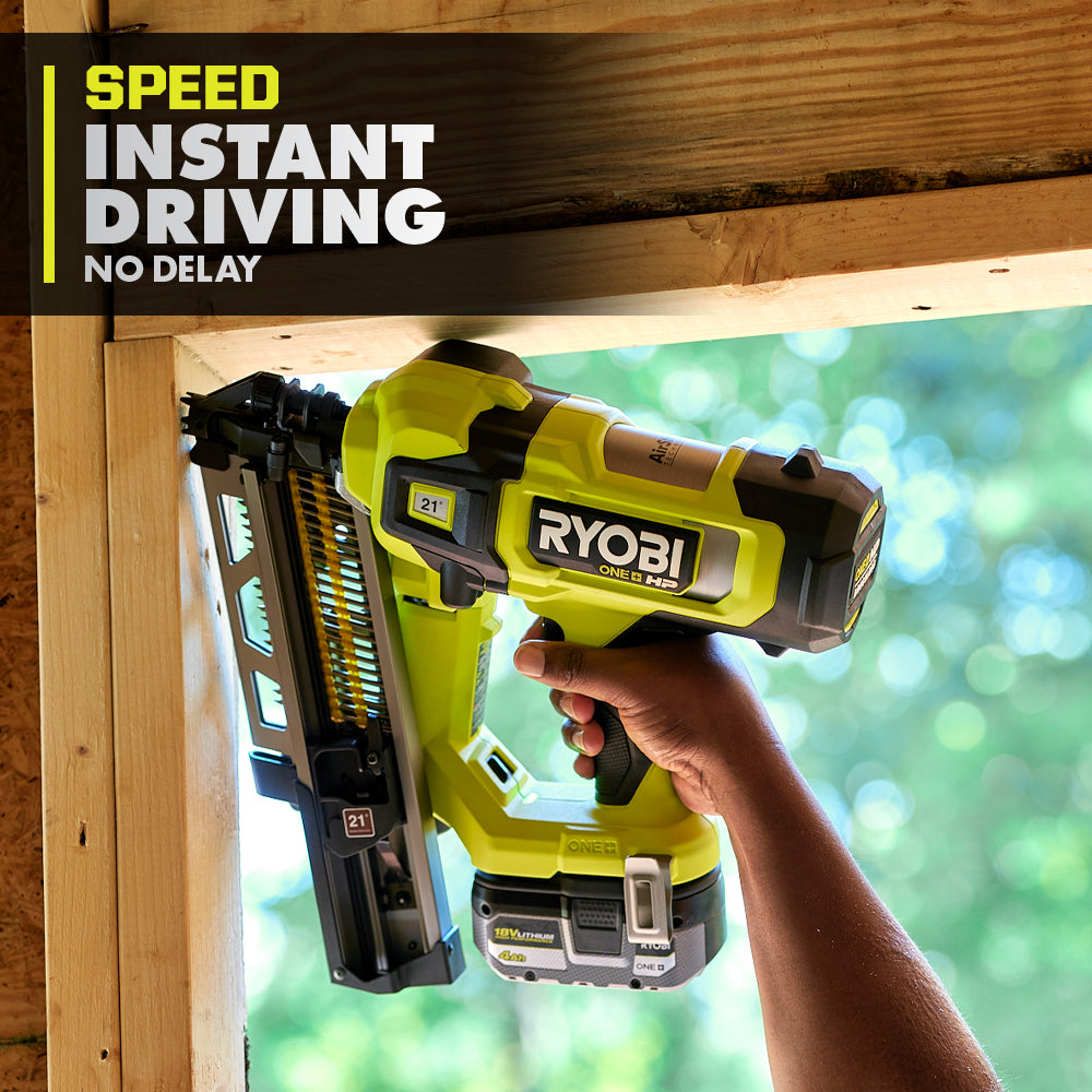 18V ONE+ HP BRUSHLESS AIRSTRIKE 21° FRAMING NAILER KIT Image 4