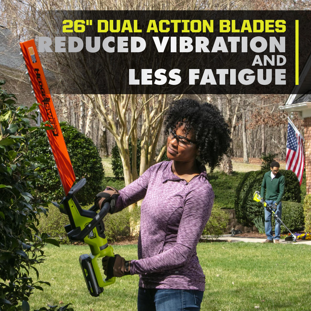 40V HP BRUSHLESS 26" HEDGE TRIMMER Image 6