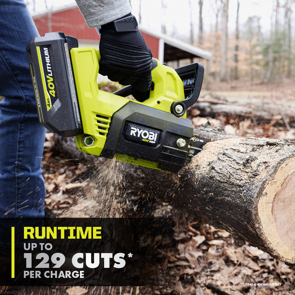 40V HP BRUSHLESS 12" TOP HANDLE CHAINSAW Image 7