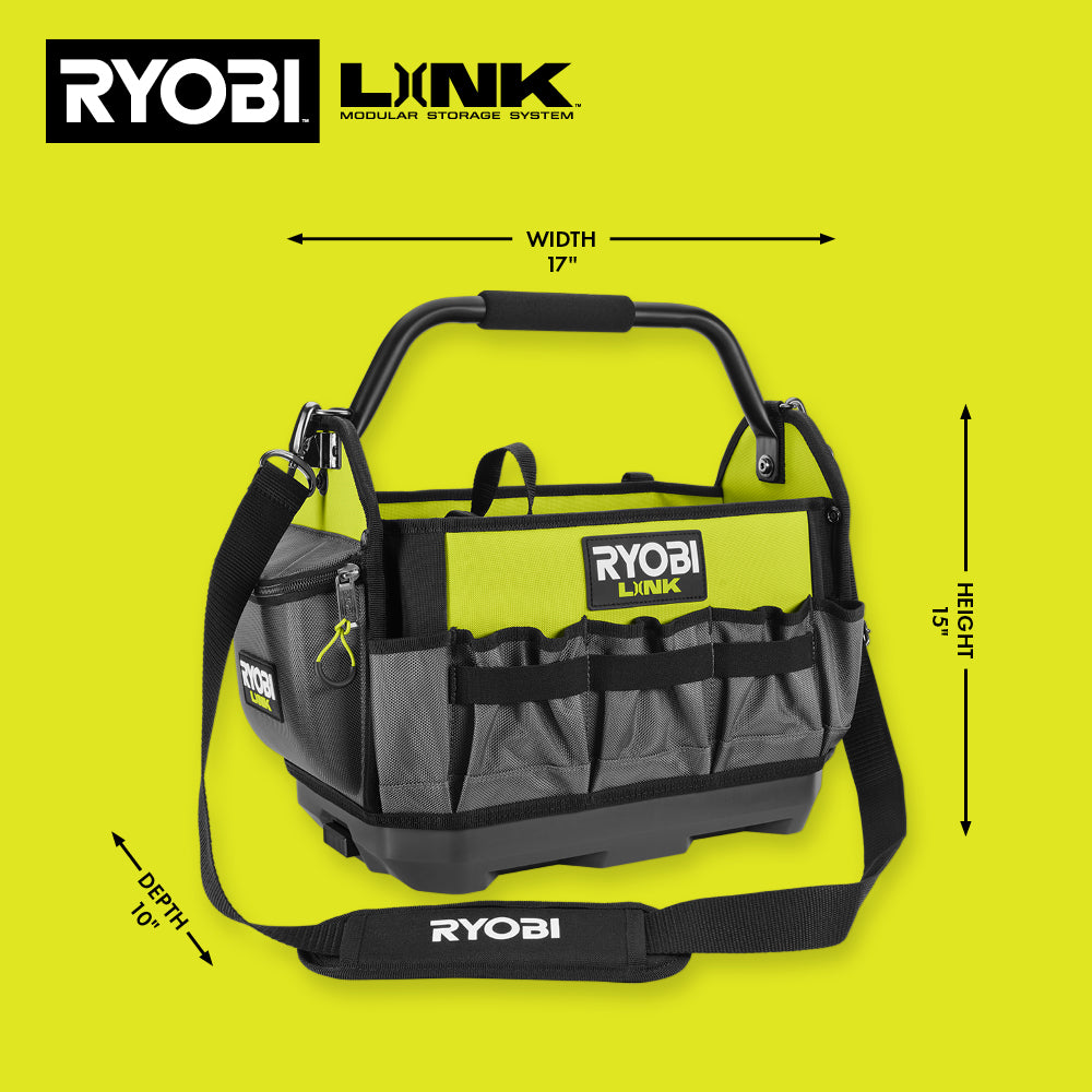 LINK 17" OPEN TOOL TOTE Image 5