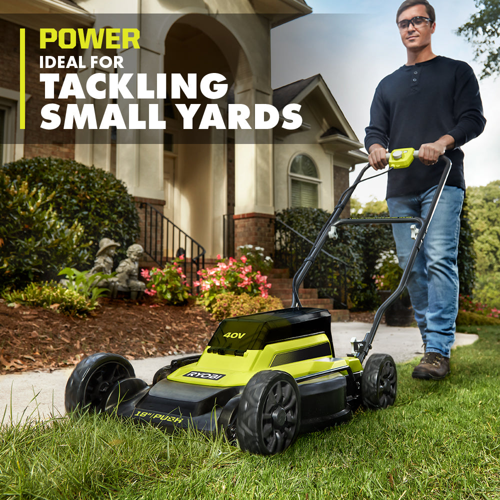 40V 18" 2-IN-1 PUSH MOWER KIT Image 4