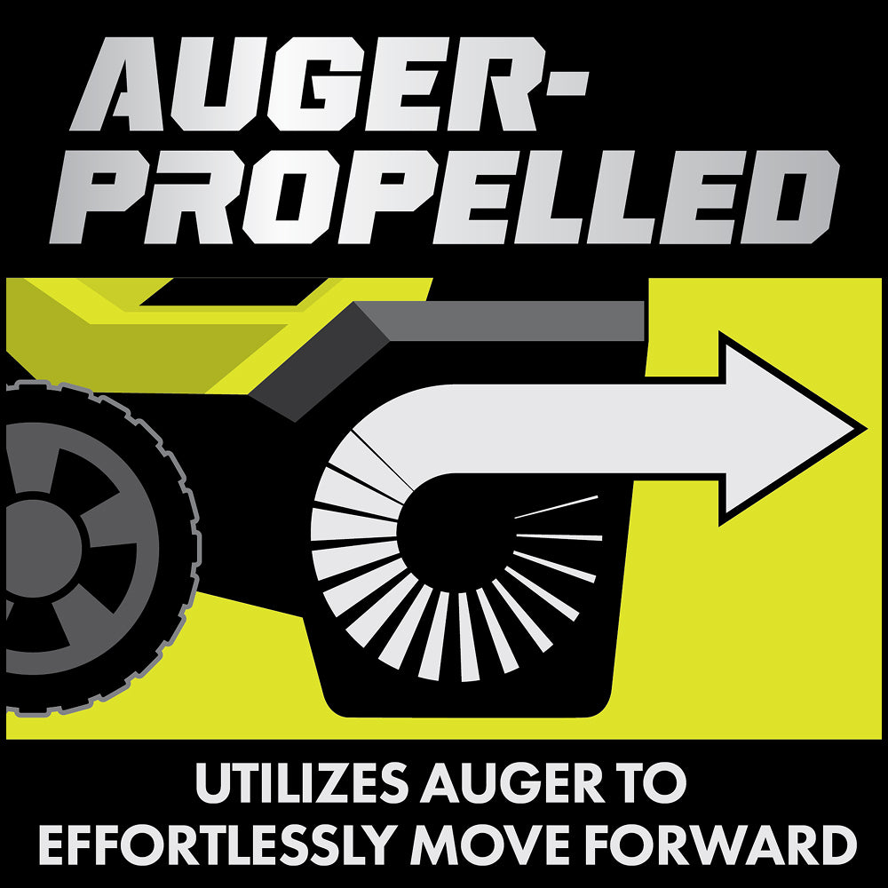 40V HP Brushless 18" Single-Stage Auger-Propelled Snow Blower Kit