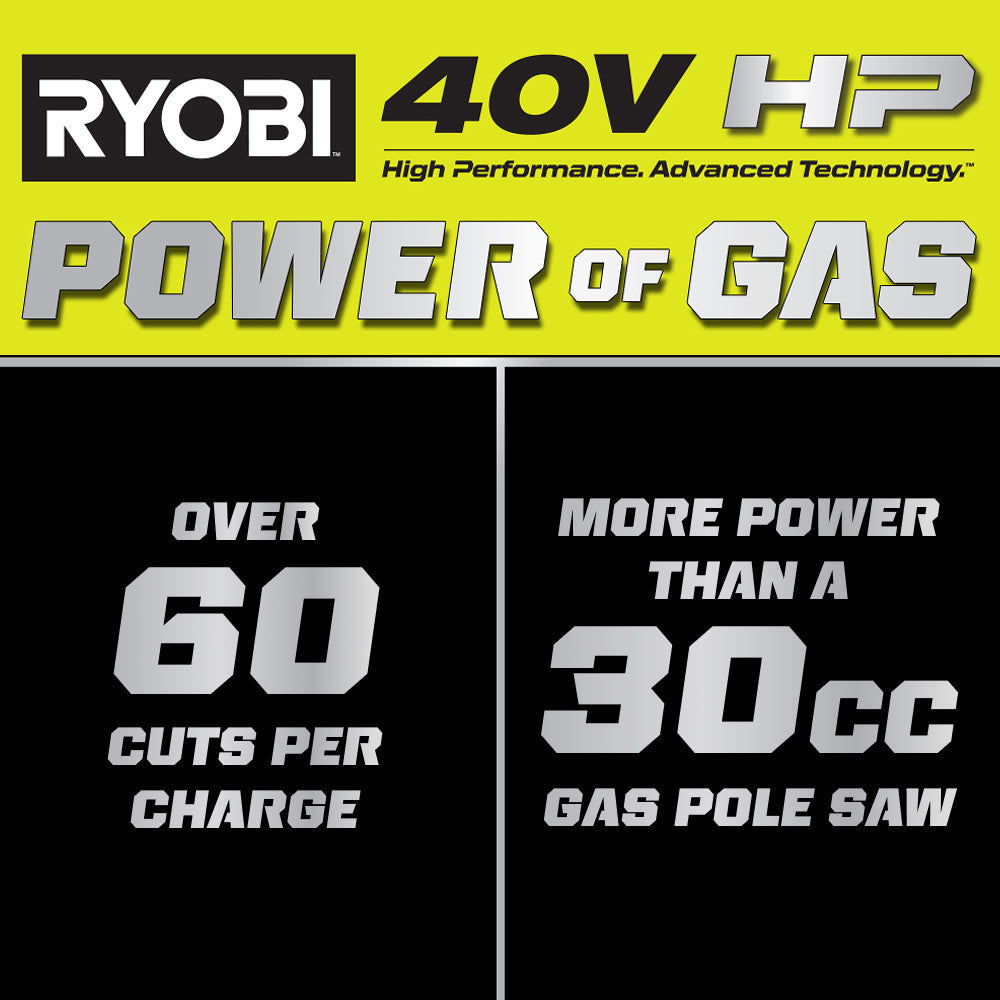 40V HP Brushless 10" Pole Saw