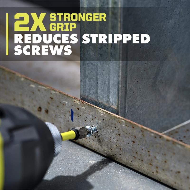 52 PC. IMPACT DRIVING SET WITH DIAMOND GRIT BITS Image 6