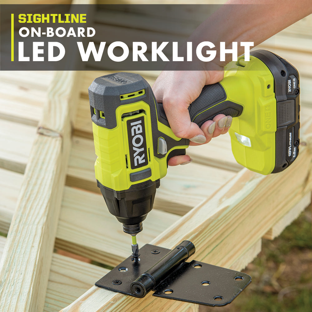 Ryobi 18V ONE+ 1/4" Impact Driver Kit Image 6