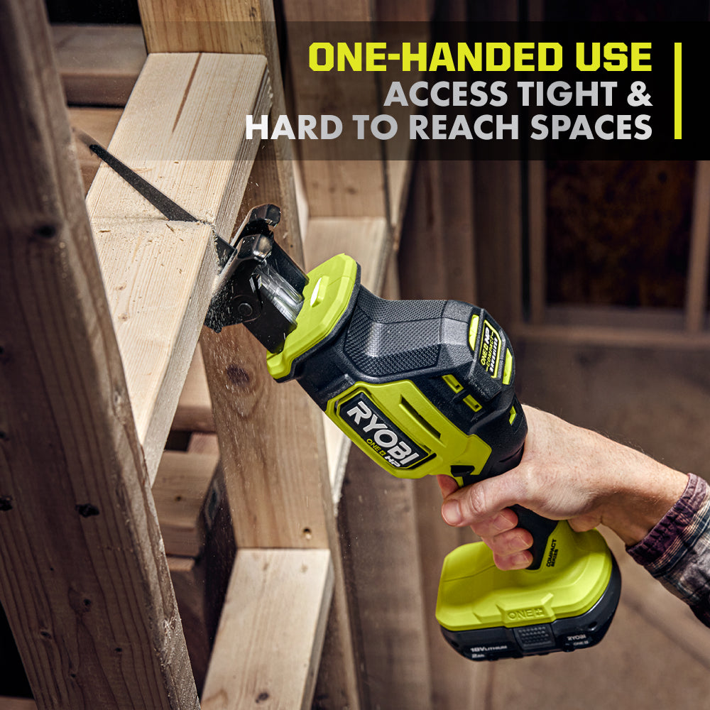 18V ONE+ HP COMPACT BRUSHLESS ONE-HANDED RECIPROCATING SAW Image 6