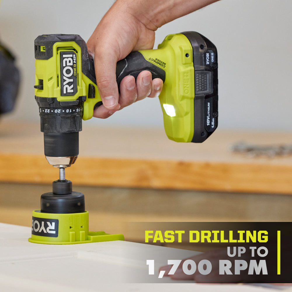 18V ONE+ HP COMPACT BRUSHLESS 1/2" DRILL/DRIVER KIT Image 6