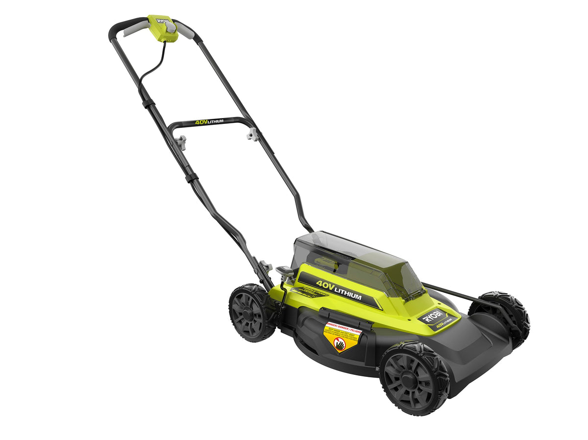 40V 18" Mulching & Side Discharge Mower Image 2
