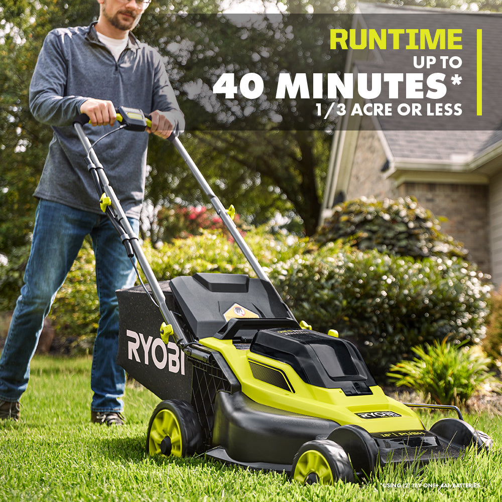 18V ONE+ HP BRUSHLESS 16" PUSH MOWER KIT Image 4