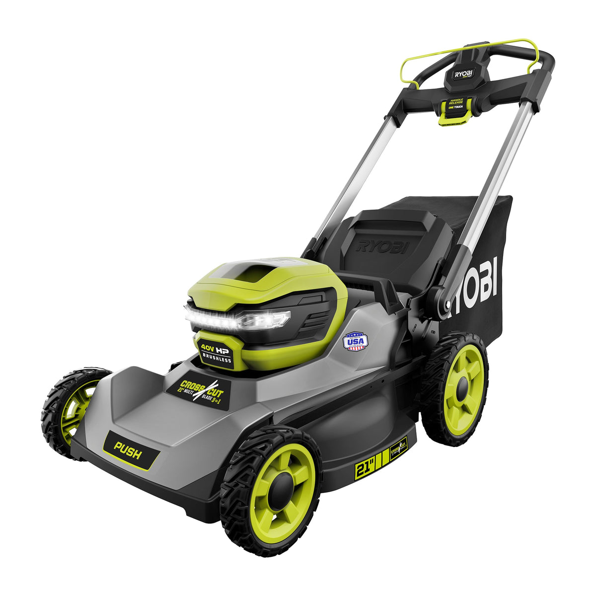 40V HP BRUSHLESS 21" MULTI-BLADE PUSH MOWER KIT image
