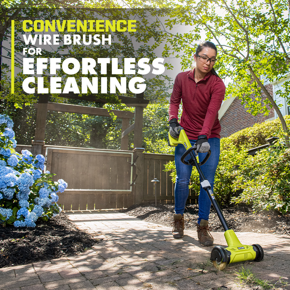 18V ONE+ OUTDOOR PATIO CLEANER - WIRE BRUSH Image 4