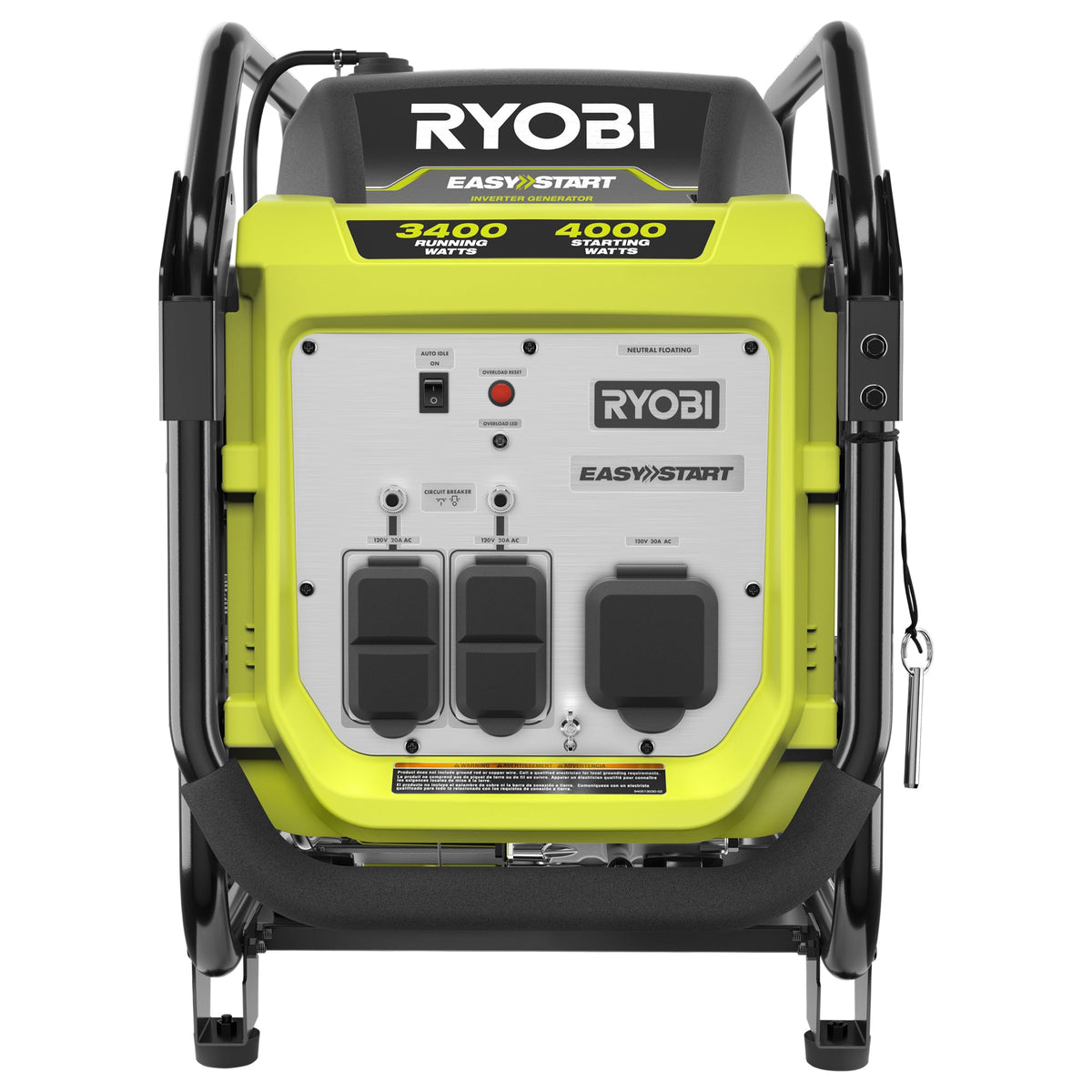 4000-Watt Inverter Generator with CO DETECT Image 3