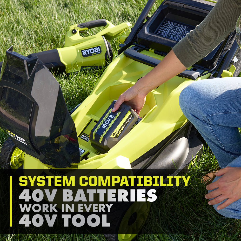 40V HP Brushless 20" Self-Propelled Mower