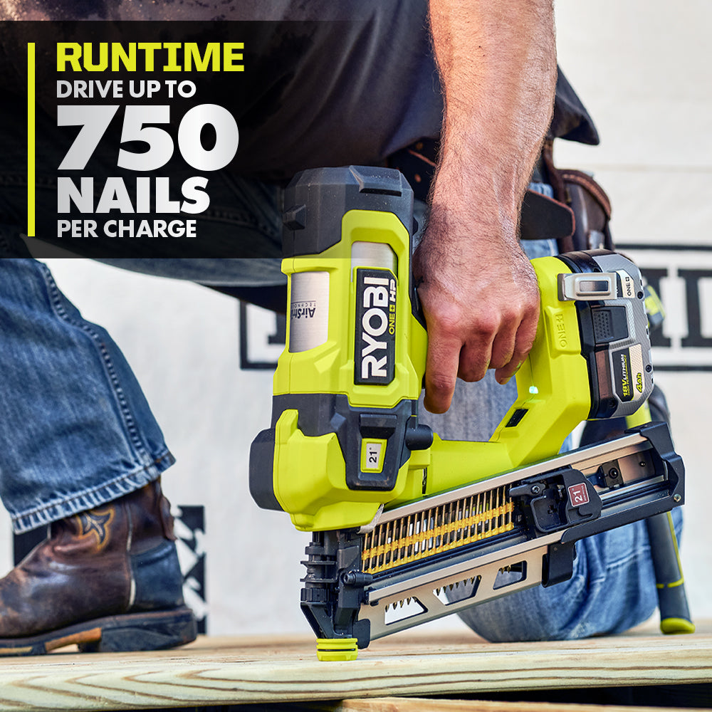18V ONE+ HP Brushless AirStrike 21° Framing Nailer  Image 3