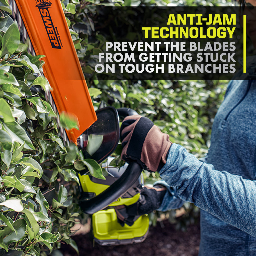 18V ONE+ HP Brushless 22" Hedge Trimmer with 2Ah Battery and Charger Image 5