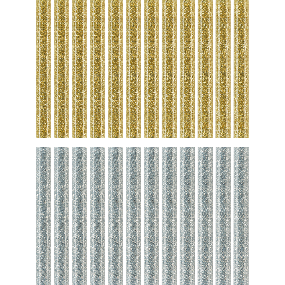 24 PC. FULL SIZE GLITTER GLUE STICKS image