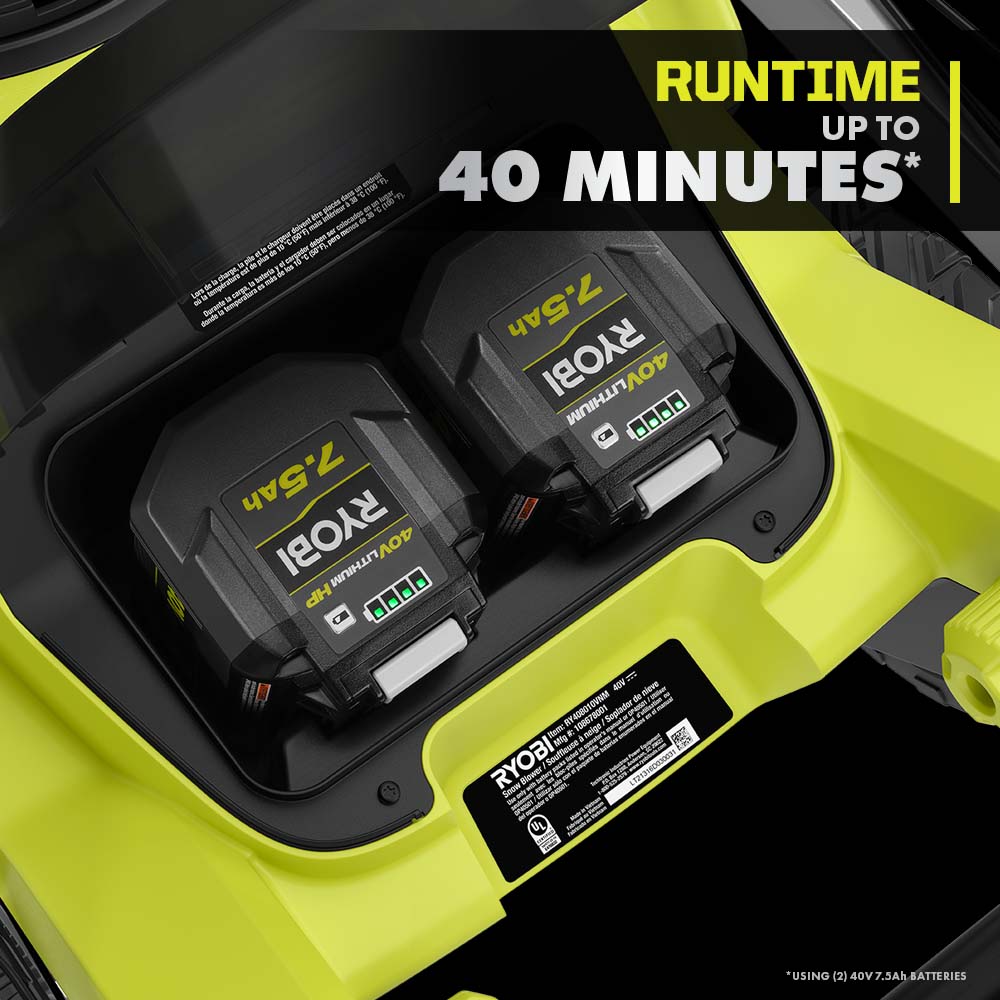 40V HP Brushless 21" Whisper Series Snow Blower Kit Image 7