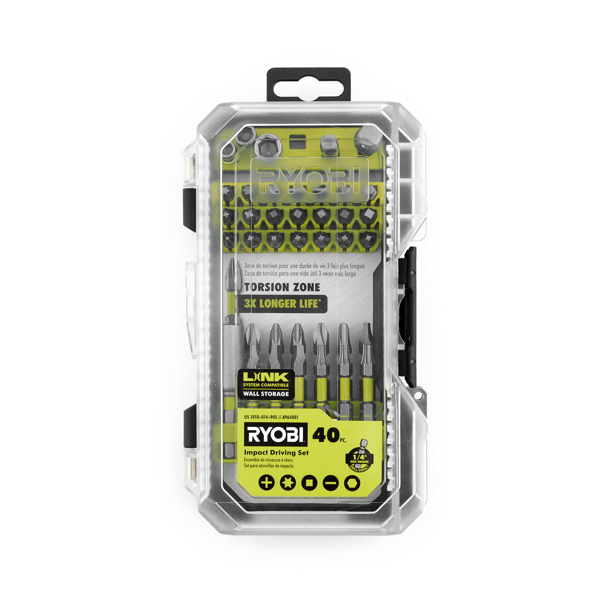 40 PC. IMPACT RATED DRIVING SET image