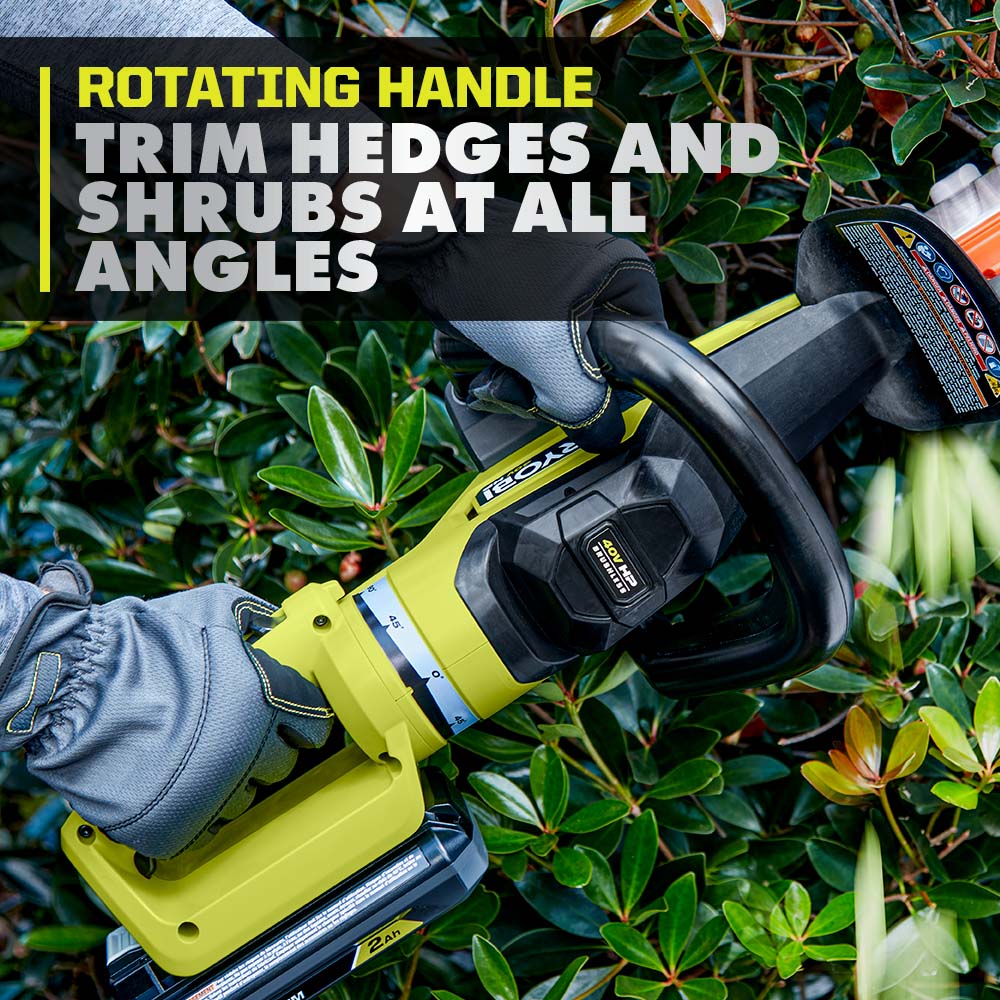 40V HP BRUSHLESS 26" HEDGE TRIMMER  Image 7
