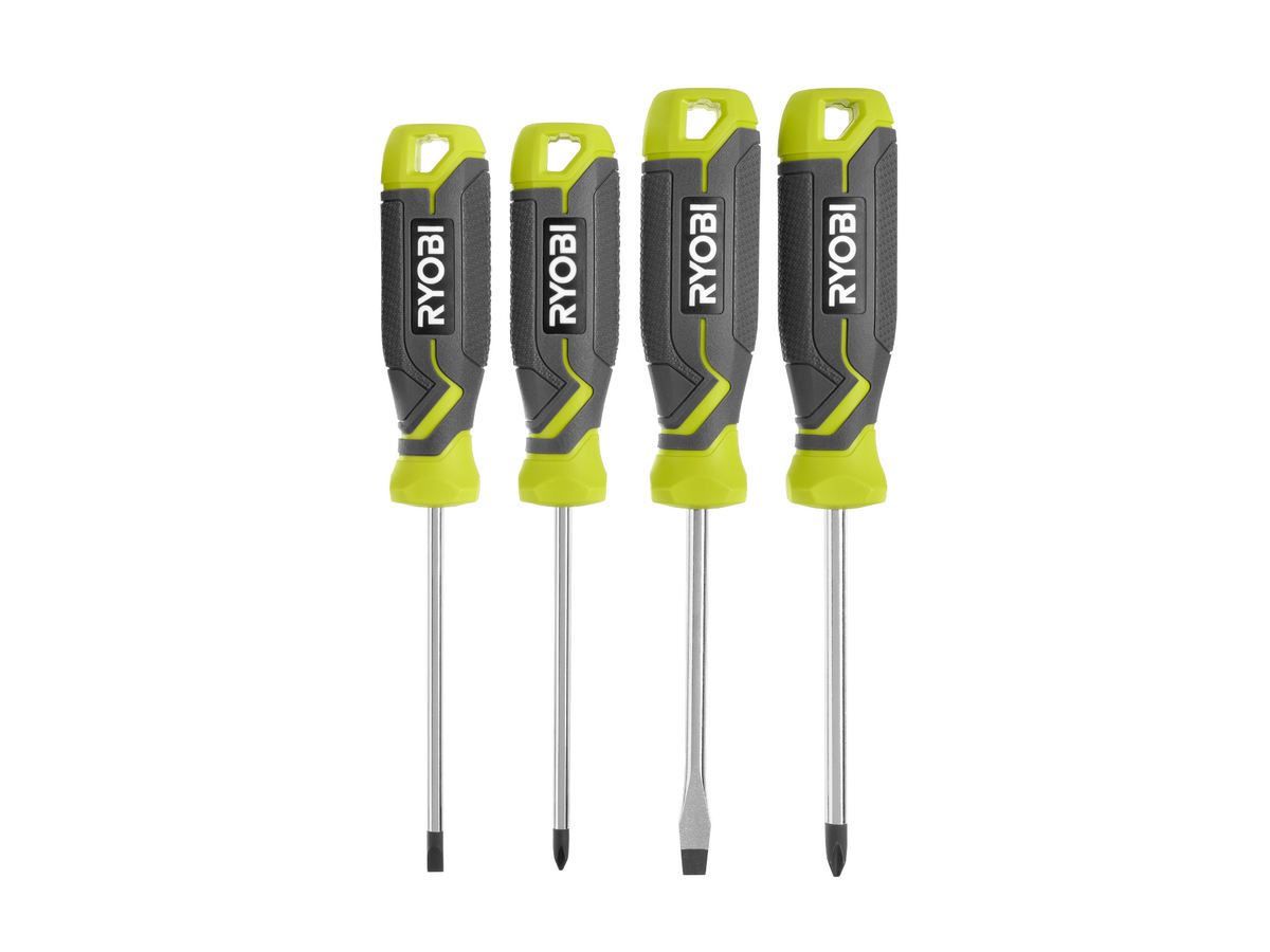 Screwdriver Set (4-Piece) with Cushion Grip Handles Image 8