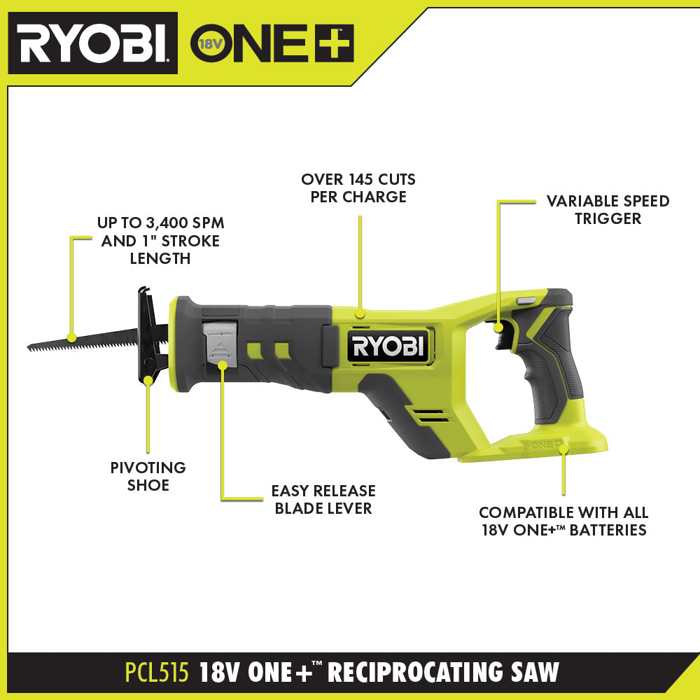 18V ONE+ 5-Tool Combo Kit Image 14