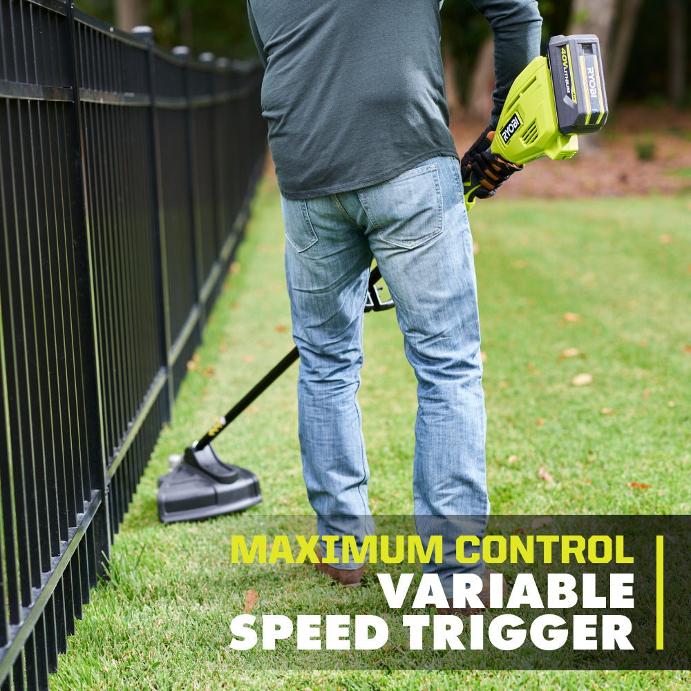 40V 15" Attachment Capable String Trimmer Kit