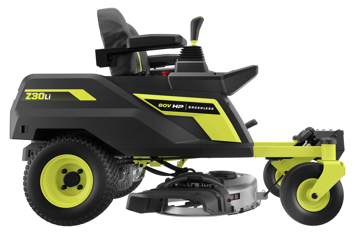 80V HP BRUSHLESS 30" LITHIUM ELECTRIC ZERO TURN RIDING MOWER image