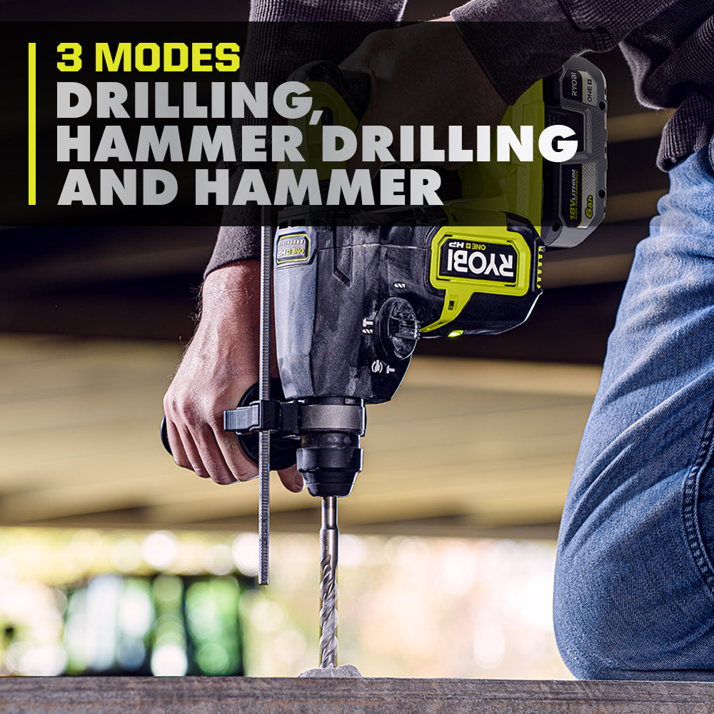 18V ONE+ HP 1" SDS Rotary Hammer Kit