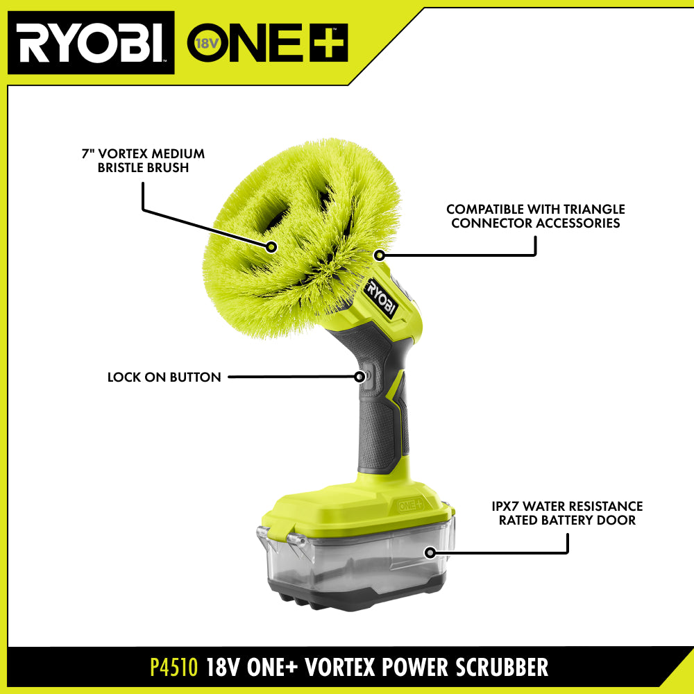 18V ONE+ VORTEX Power Scrubber Kit
