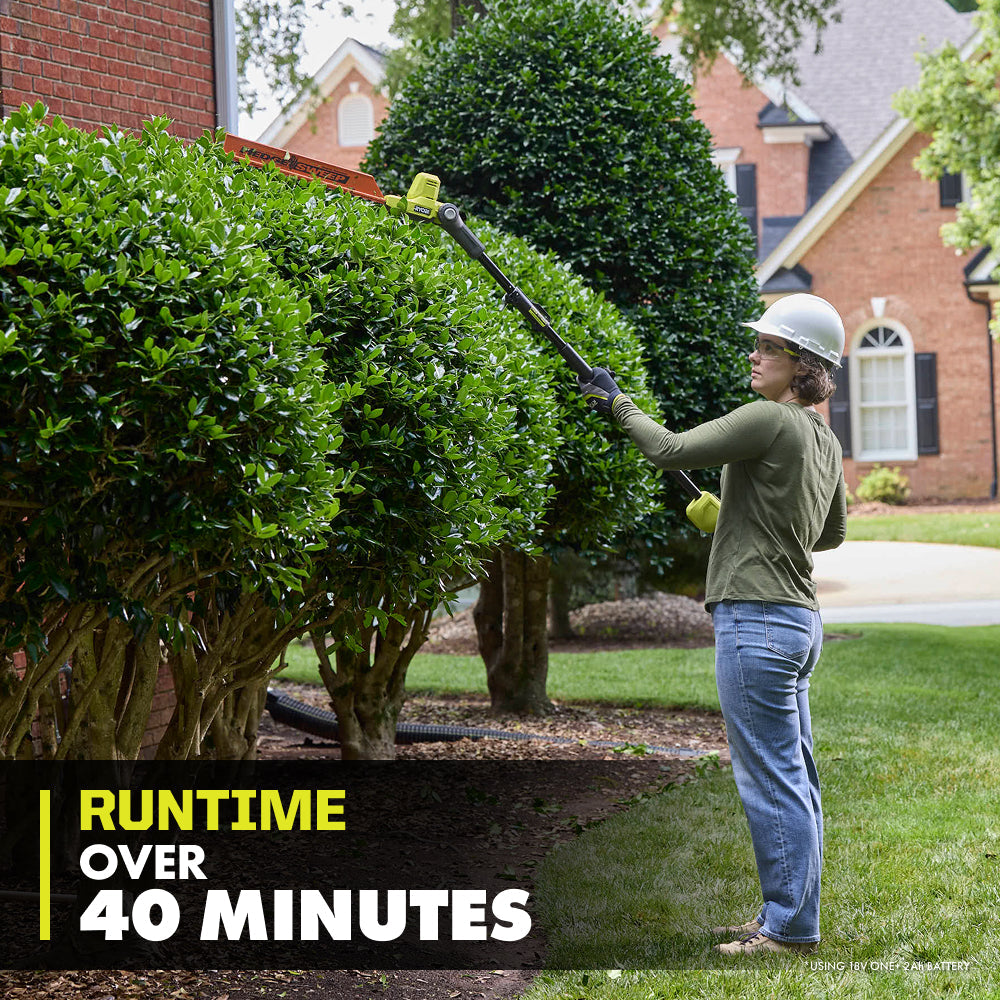 18V ONE+ 18" Pole Hedge Trimmer Kit