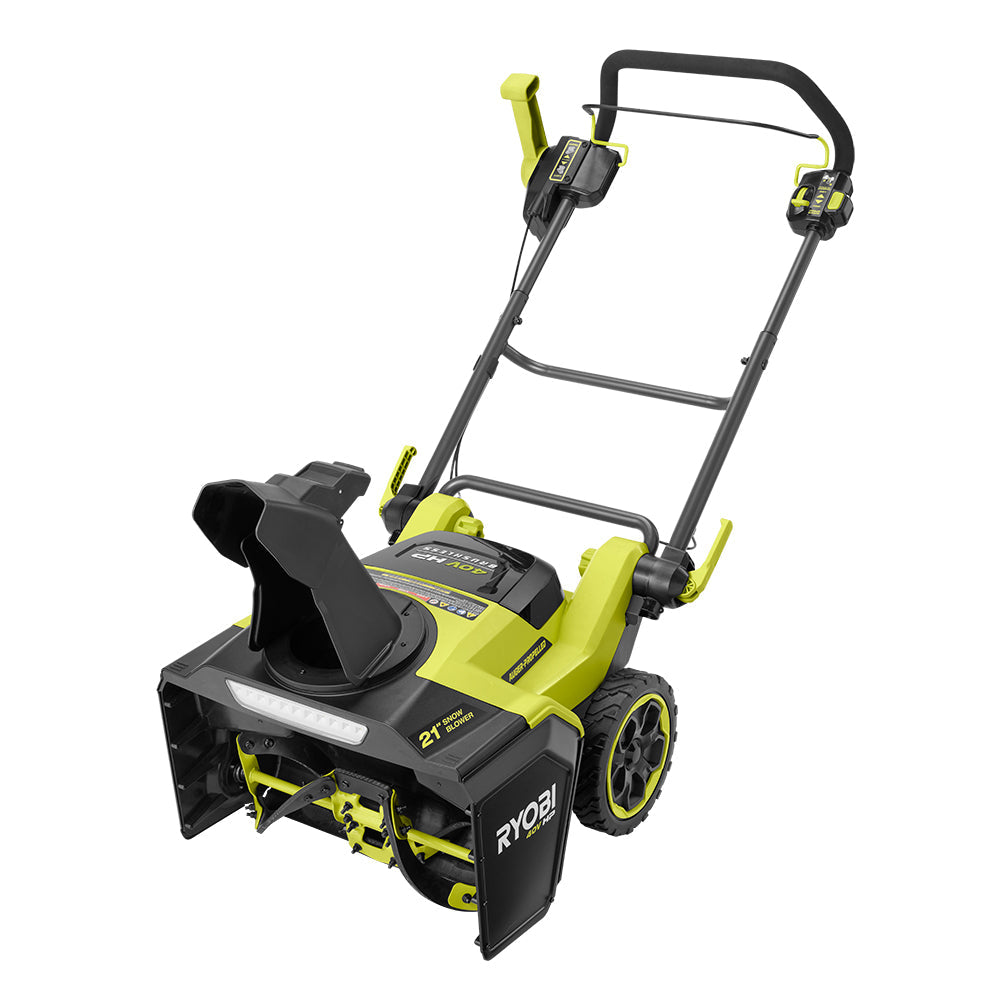 40V HP Brushless 21" Single-Stage Auger-Propelled Snow Blower