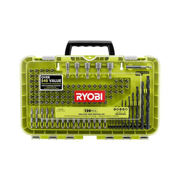 Black Oxide Drill and Drive Kit (120-Piece)