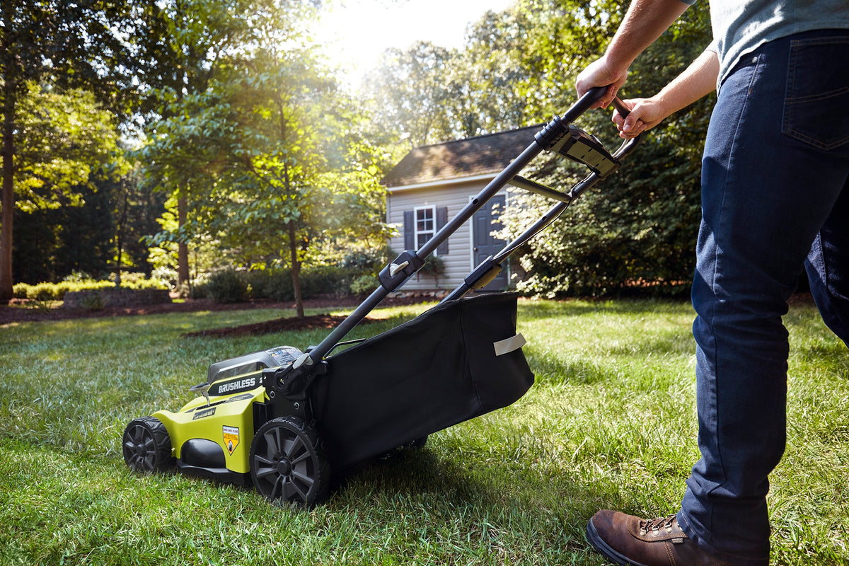 40V BRUSHLESS 20" PUSH LAWN MOWER Image 4