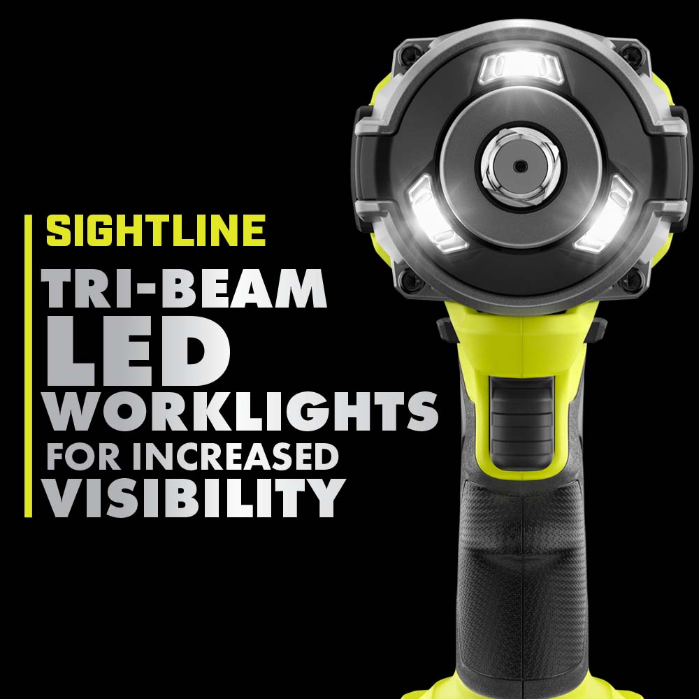 18V ONE+ HP BRUSHLESS 4-MODE 1/2" HIGH TORQUE IMPACT WRENCH KIT Image 4