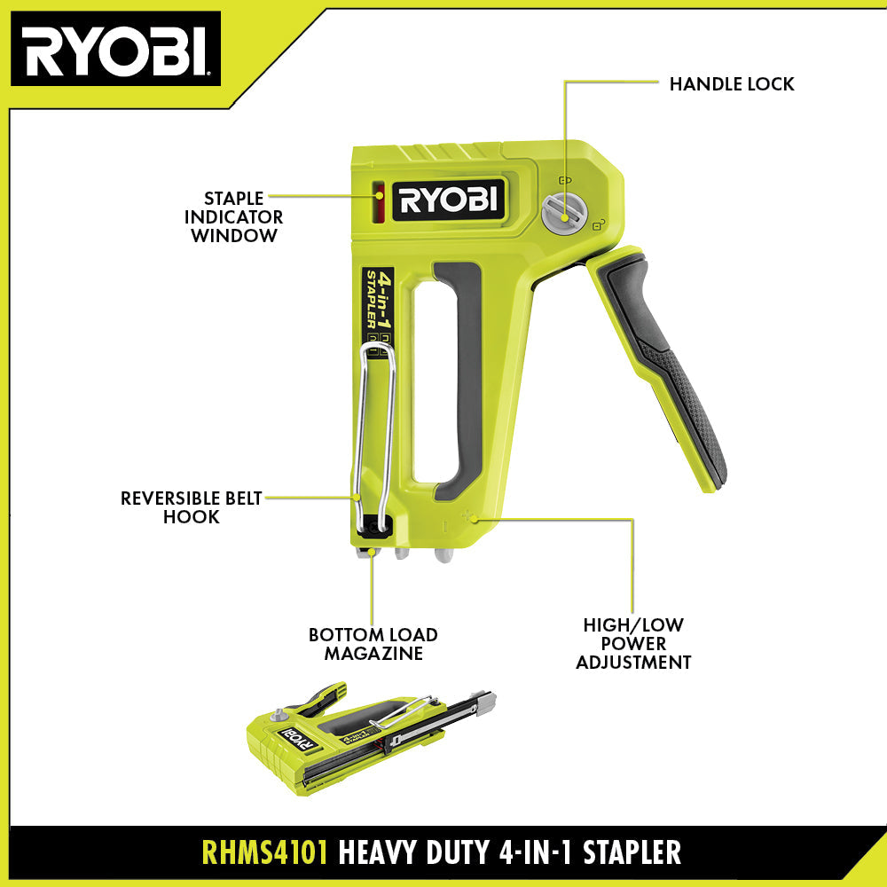 Heavy Duty 4-in-1 Stapler Image 3