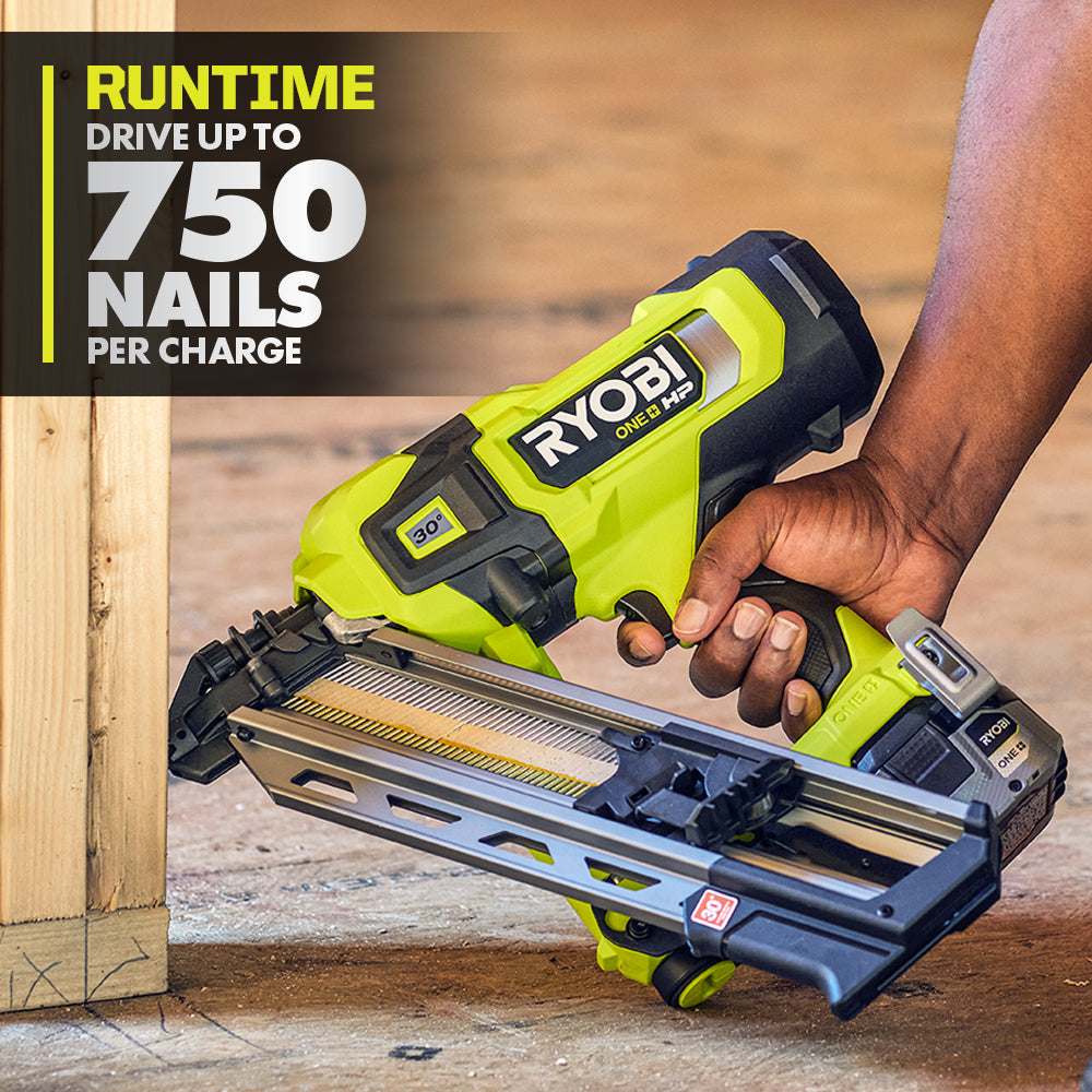 18V ONE+ HP BRUSHLESS AIRSTRIKE 30° FRAMING NAILER Image 3